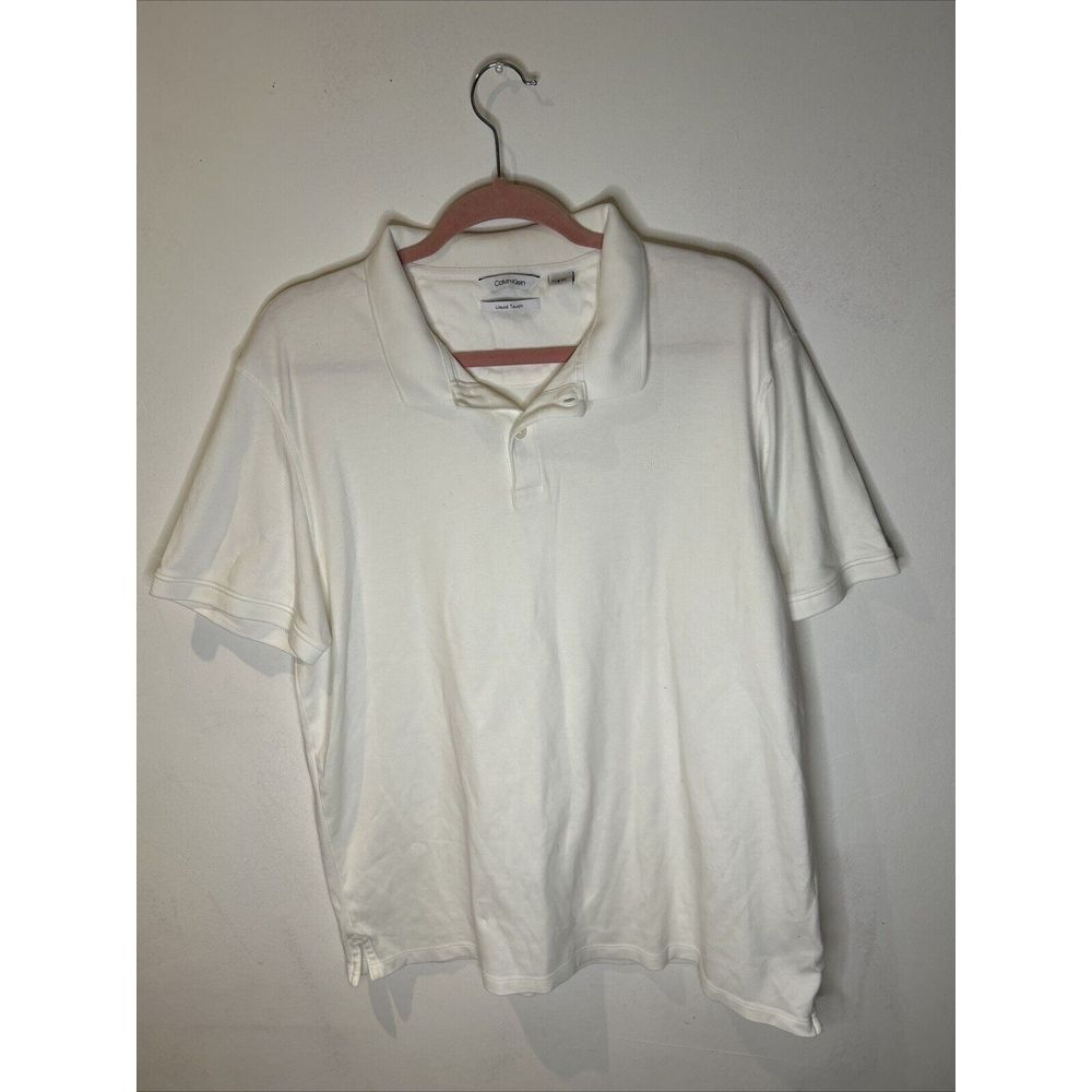Calvin Klein Men's Cotton Liquid Touch Polo XL